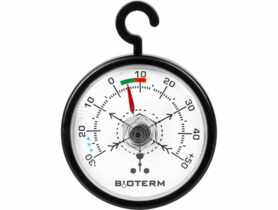Termometr do lodówek i zamrażarek czarny 52x70 mm BIOTERM