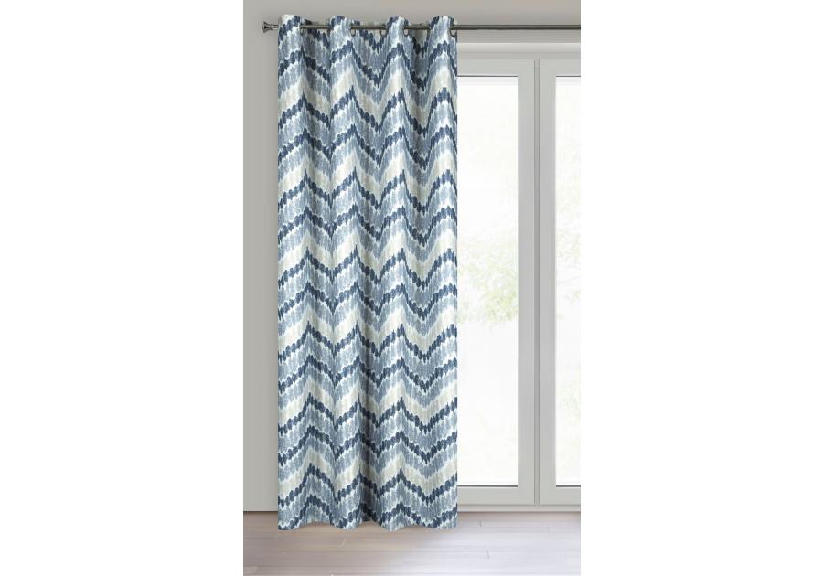 Zdjęcie: Zasłona gotowa Ann 140x250 cm szary EUROFIRANY