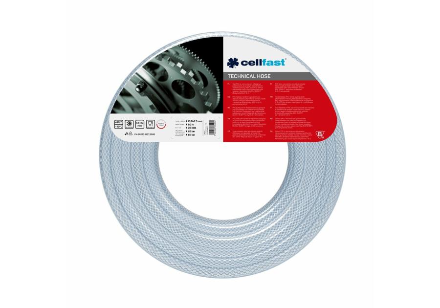 Zdjęcie: Wąż techniczny 3,2 cm x 0,45 cm x 25 m CELLFAST