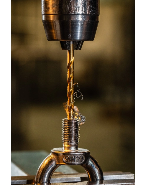 Zdjęcie: Wiertło do metalu Inox HSS-E TiN 2.0 mm DIN338, 2 sztuki STALCO PERFECT