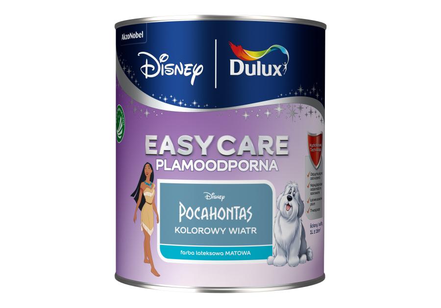 Zdjęcie: Farba lateksowa 1 L kolorowy wiatr matowa EASYCARE DISNEY