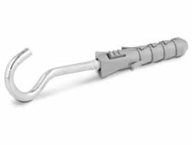 Kołek rozporowy FIX 6x30 mm z hakiem sufitowym 200 szt. KOELNER