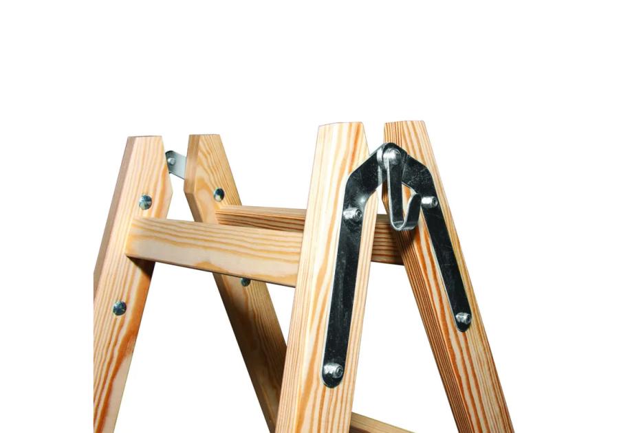 Zdjęcie: Drabina drewniana 153 cm 2x5 DRABEST