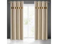 Zdjęcie: Zasłona gotowa Bueno 140 x 250 cm beżowy EUROFIRANY