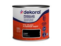 Zdjęcie: Podkład antykorozyjny czarny 0,5 L DEKORAL