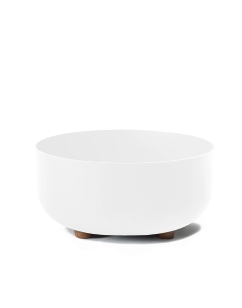 Zdjęcie: Donica plastikowa misa Sofia 30 cm biała LAMELA PLASTIC