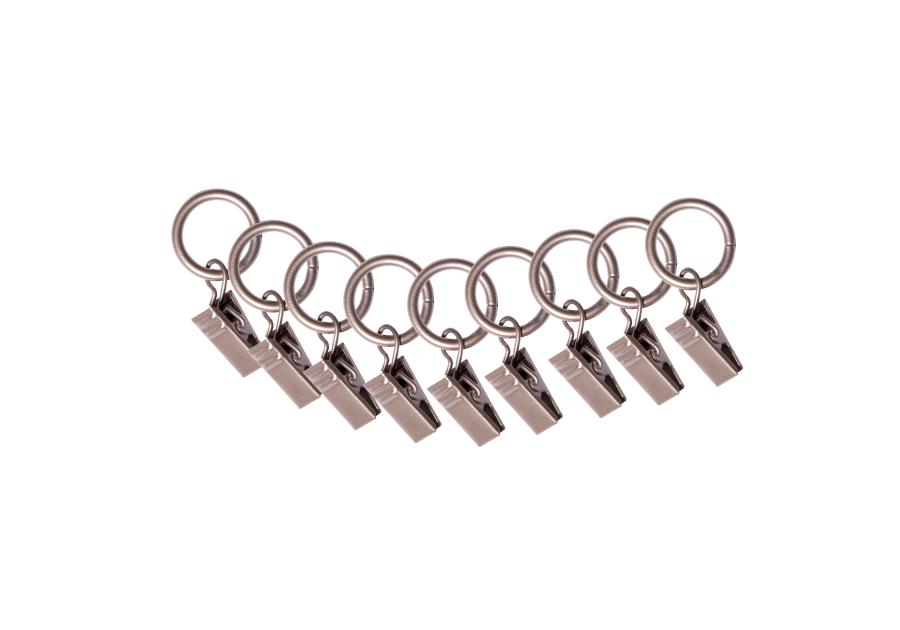 Zdjęcie: Kółko z żabką 10 mm - 10 szt. satyna MARDOM