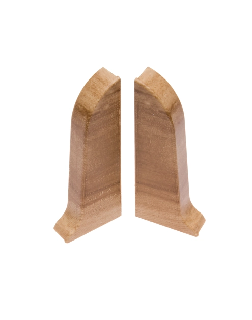 Zdjęcie: Zakończenia do listwy przypodłogowej Classic zaślepki para 2 sztuki L,P Jabłoń Stara Mat CEZAR