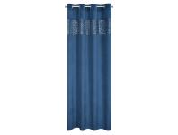 Zdjęcie: Zasłona gotowa Margot 140 x 250 cm granatowy EUROFIRANY