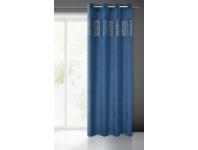 Zdjęcie: Zasłona gotowa Margot 140 x 250 cm granatowy EUROFIRANY