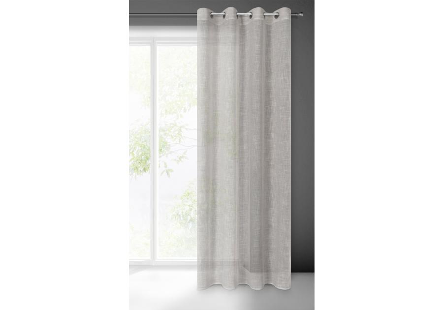 Zdjęcie: Zasłona gotowa Nel 140x250 cm szary EUROFIRANY