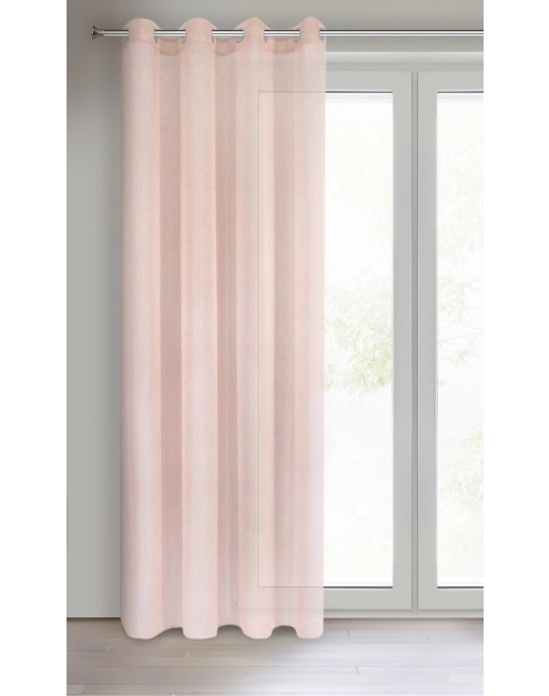 Zdjęcie: Firana gotowa Rebecca 140x250 cm różowy EUROFIRANY