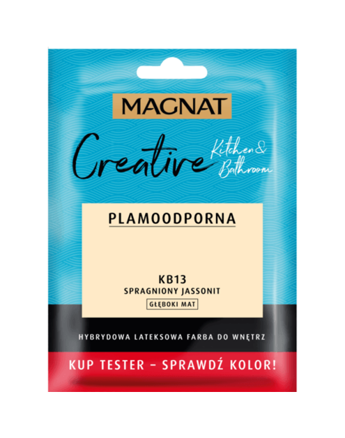 Zdjęcie: Tester farba lateksowa Creative Kitchem&Bathroom spragniony jassonit 30 ml MAGNAT