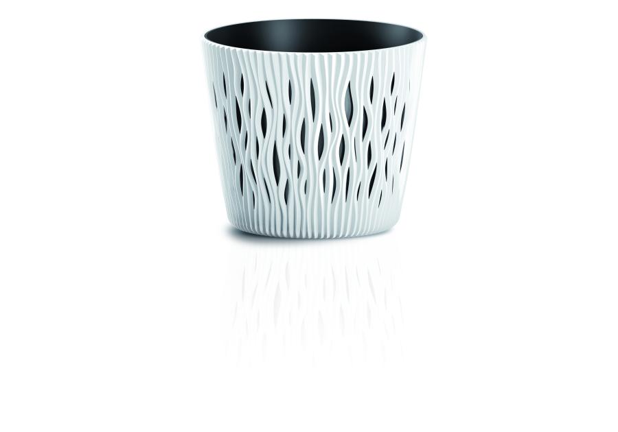 Zdjęcie: Doniczka Sandy Round DSR190 biała PROSPERPLAST