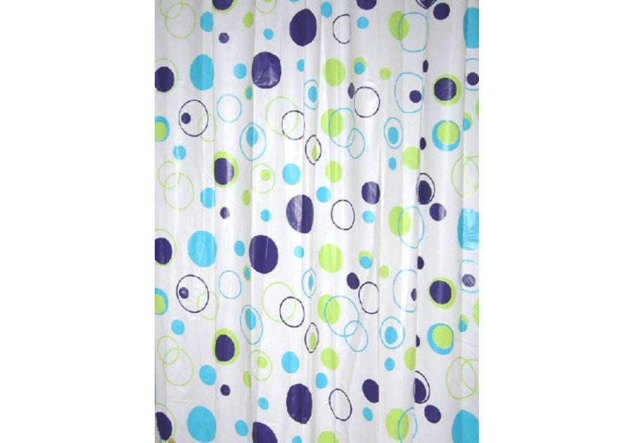 Zdjęcie: Zasłonka prysznicowa Peva Meander multikolor BISK