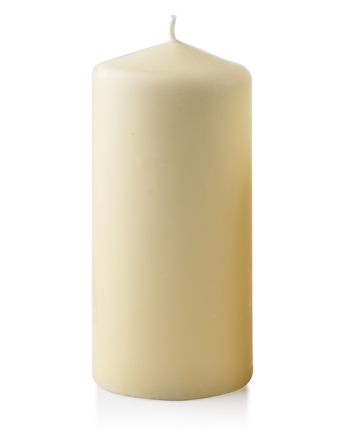 Zdjęcie: Świeca Classic Candles walec duży 8x18 cm kremowa MONDEX