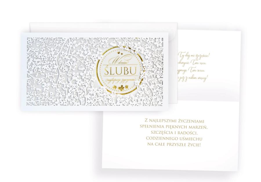 Zdjęcie: Karnet PM-103 Ślub KUKARTKA