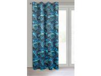 Zdjęcie: Zasłona gotowa Liz 140x250 cm niebieski EUROFIRANY