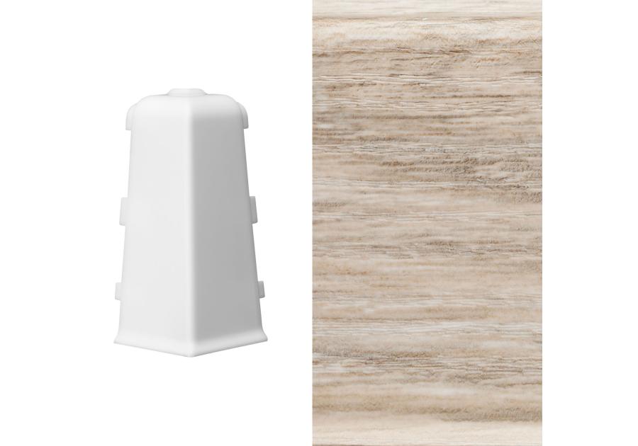 Zdjęcie: Narożnik zewnętrzny do listwy Mack 1 szt. dąb loft ARBITON