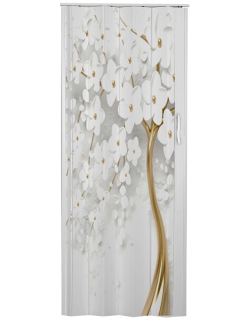 Zdjęcie: Drzwi harmonijkowe ST4 kwiaty spring flowers STANDOM