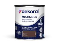 Zdjęcie: Farba do metalu Multimetal brązowa 0,65 L DEKORAL