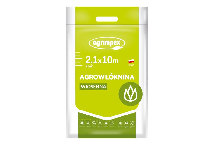 Zdjęcie: Agrowłóknina osłonowa biała 2,1 x 10 m Hobby wiosenna AGRIMPEX