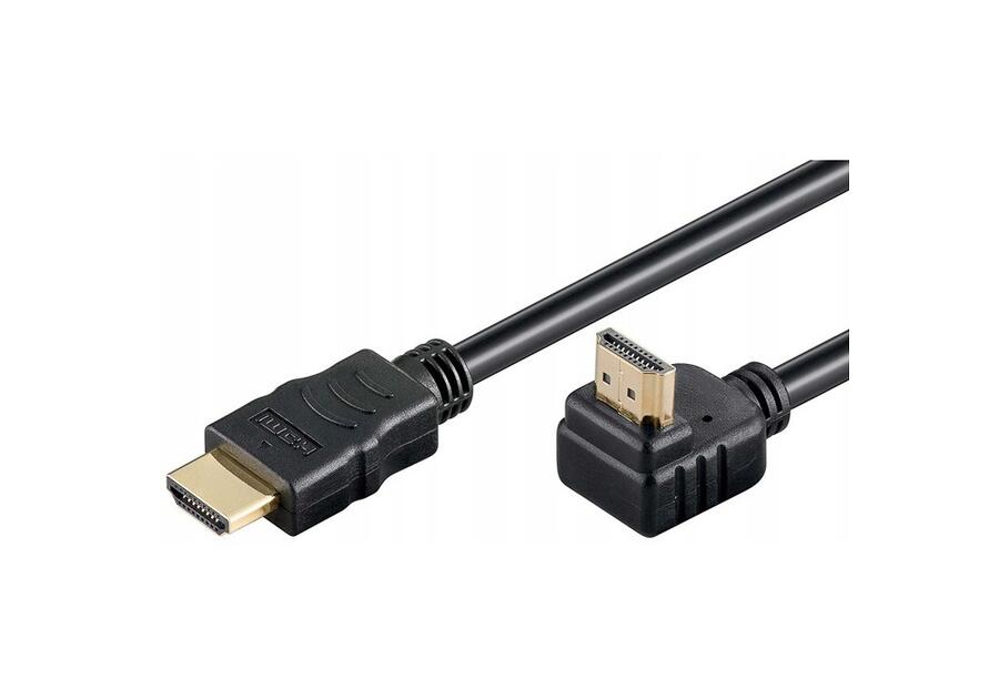 Zdjęcie: Kabel HDMI - HDMI kątowo-prosty 1,5 m LB0052 LIBOX