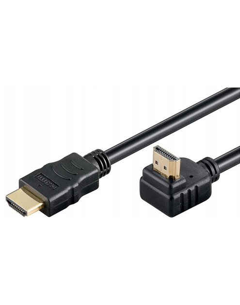 Zdjęcie: Kabel HDMI - HDMI kątowo-prosty 1,5 m LB0052 LIBOX