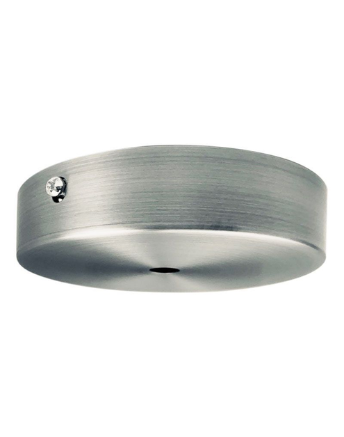 Zdjęcie: Podsufitka metalowa pojedyncza okrągła metal szczotkowany LH0706 DPM SOLID