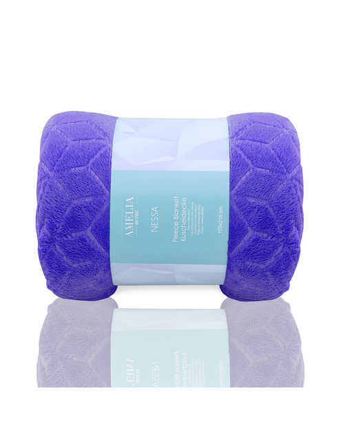 Zdjęcie: Koc Nessa violet 220x240 cm AMELIAHOME