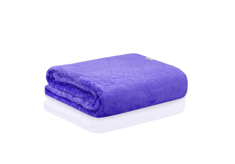 Zdjęcie: Koc Nessa violet 220x240 cm AMELIAHOME