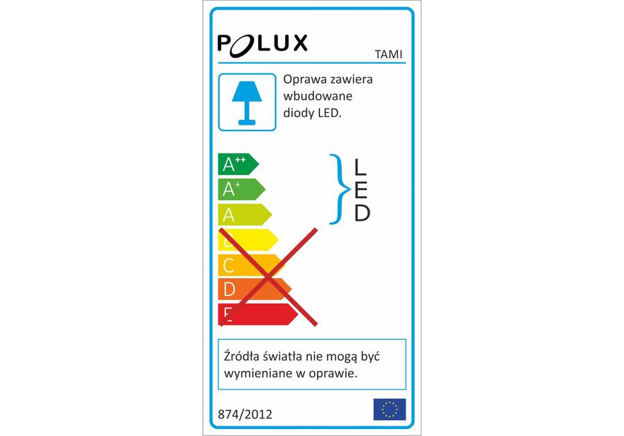 Zdjęcie: Lampa LED Tami 5 W czerwona POLUX