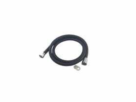 Wąż prysznicowy Modern Line z tworzywa czarny mat - 150cm WADEP