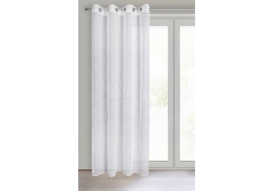 Zdjęcie: Firana gotowa Elsi 140x250 cm biały EUROFIRANY