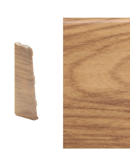 Zdjęcie: Zakończenie lewe do listwy Lars 2 szt. dąb tatrzański ARBITON