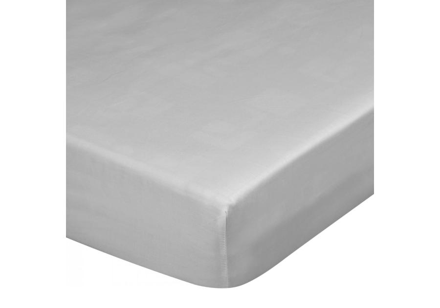 Zdjęcie: Prześcieradło z gumką Nova 3, 180x200 cm + 30 cm srebrne EUROFIRANY