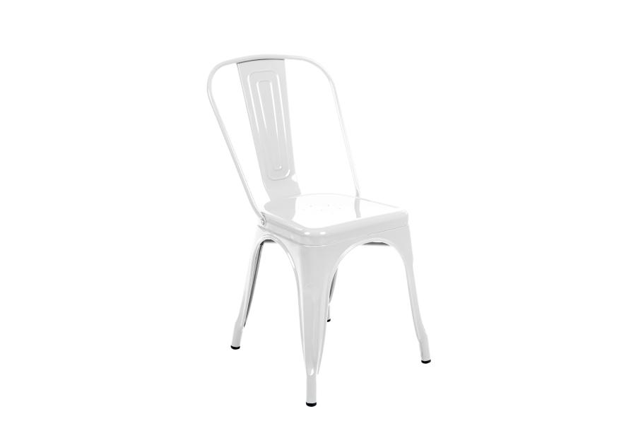 Zdjęcie: Krzesło Hugo stalowe białe MIRPOL