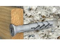 Zdjęcie: Kołek wbijany FX-L szybkiego montażu z lejkiem 6x40 mm 100 szt. KOELNER