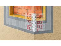 Zdjęcie: Kątownik PVC uniwersalny z siatką, na rolce BP4S L25 m BELLA PLAST