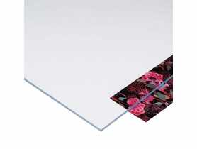 Szkło z polistyrenu, gładka mleczna 100x200 cm ROBELIT