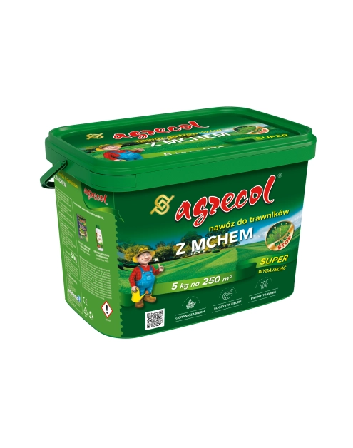 Zdjęcie: Nawóz do trawników na mech 5 kg AGRECOL