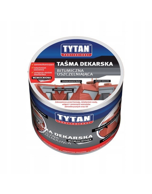 Zdjęcie: Taśma dekarska 100 mm x 10 m TYTAN