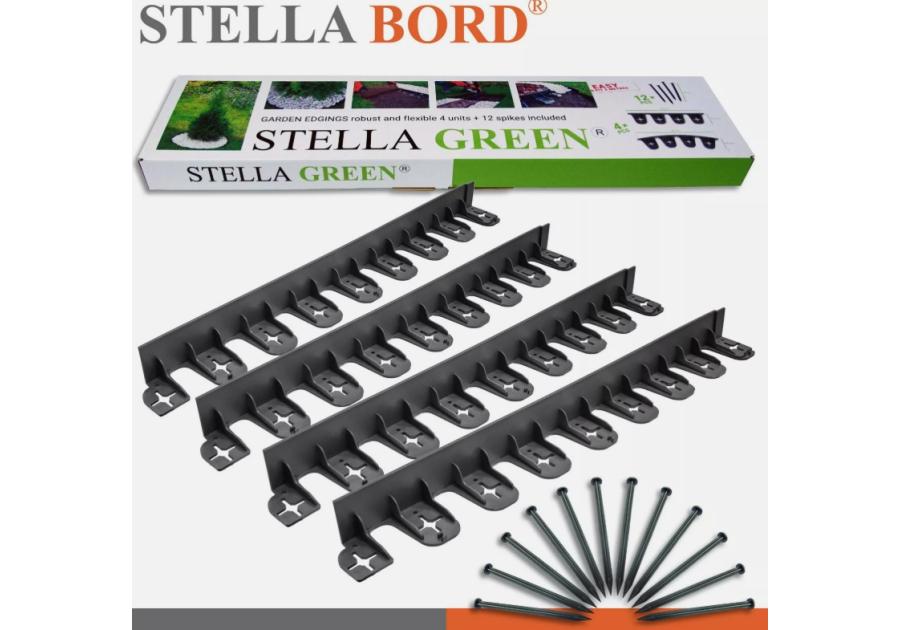 Zdjęcie: Obrzeża ogrodowe Stella - zestaw STELLA GREEN