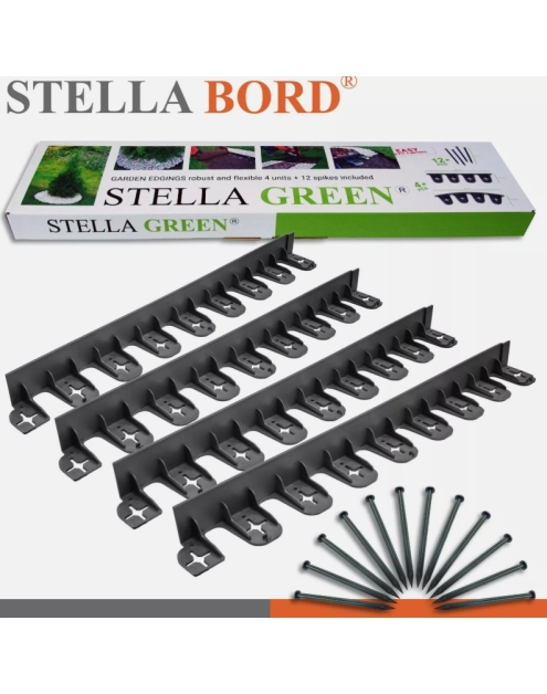 Zdjęcie: Obrzeża ogrodowe Stella - zestaw STELLA GREEN