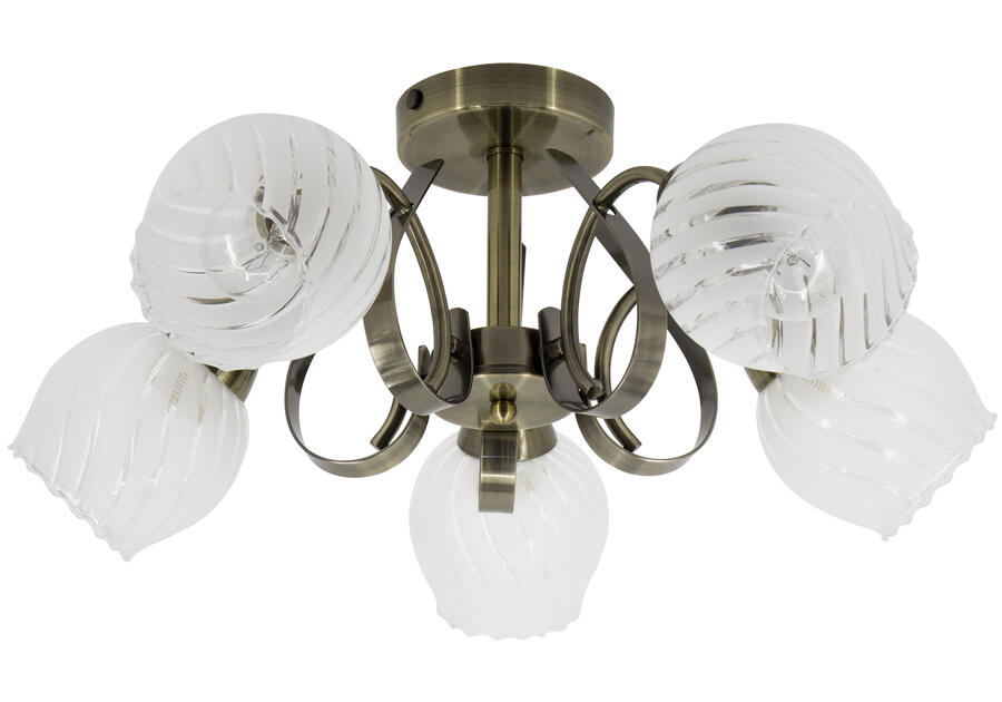 Zdjęcie: Lampa sufitowa Dakota 7138/5 21QG ELEM