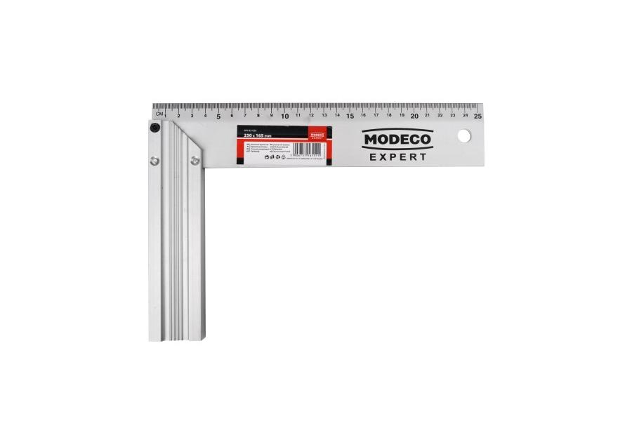 Zdjęcie: Kątownik aluminiowy 250 mm MODECO EXPERT