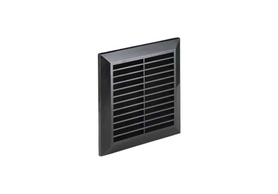 Zdjęcie: Osłona wentylacyjna 11x14 TUWS. czarna AWENTA