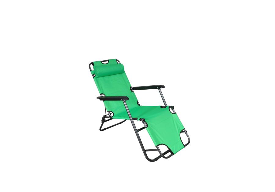 Zdjęcie: Leżak 2 pozycyjny Relax Lime zielony VIMAR