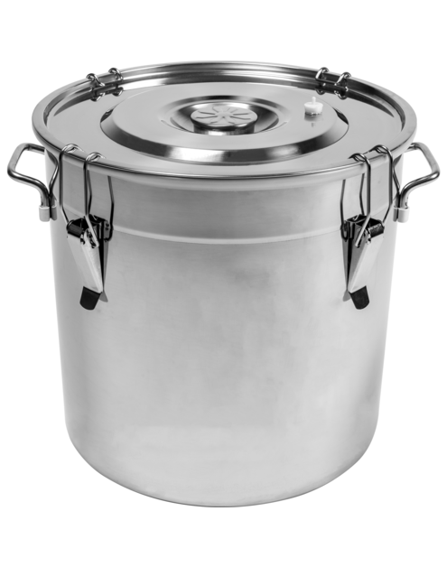 Zdjęcie: Pojemnik fermentacyjny 30 L ze stali nierdzewnej z pokrywką BROWIN