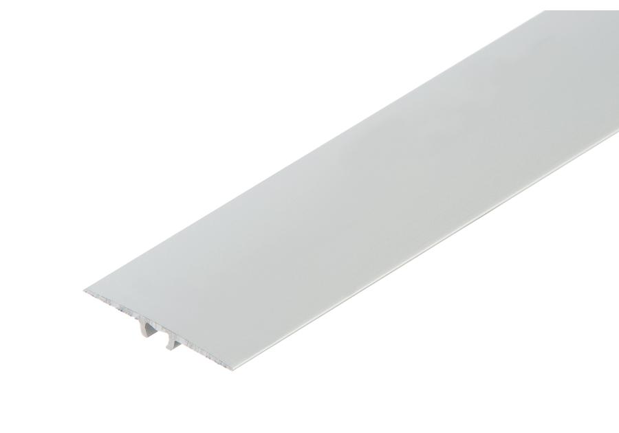 Zdjęcie: Listwa ochronna AL wcisk płaski 35 mm 5w1 klejona L= 2,79 m Srebrny anoda mat CEZAR